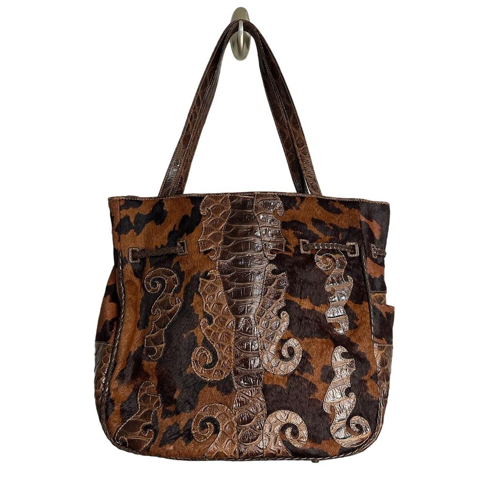 Marc & Marc By Sharif Brown Genuine Leather Cowhi… - image 2